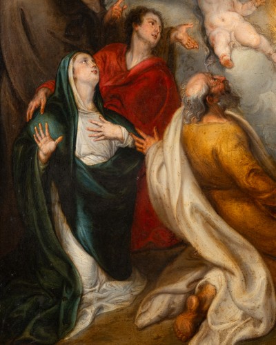 Paintings & Drawings  - La résurrection, Simon de VOS ( 1603-1676 )