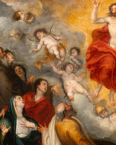 La résurrection, Simon de VOS ( 1603-1676 ) - 