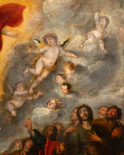 La résurrection, Simon de VOS ( 1603-1676 ) - 