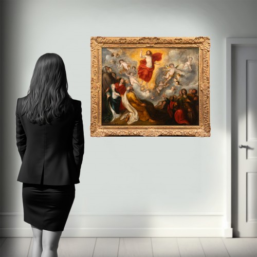  - La résurrection, Simon de VOS ( 1603-1676 )