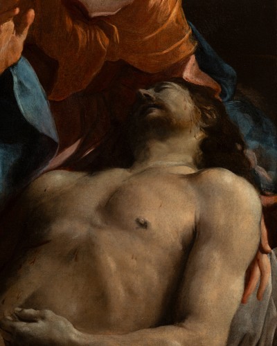 Paintings & Drawings  - piéta , attributed. to Charles Mellin (1602- 1649)