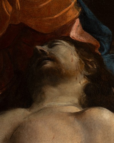 Antiquités - piéta , attributed. to Charles Mellin (1602- 1649)