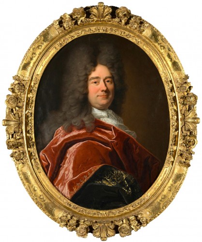 Hyacinthe Rigaud et atelier portrait de Bégon François 1695