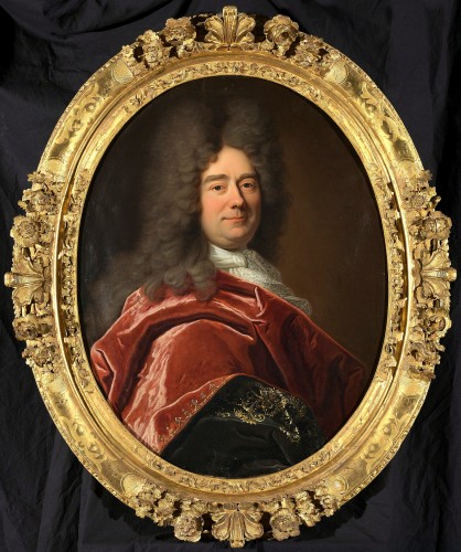 Hyacinthe Rigaud and the portrait workshop of François Bégon, 1695 - Paintings & Drawings Style Louis XIV