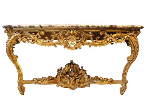 Console d'applique d'époque Louis XV