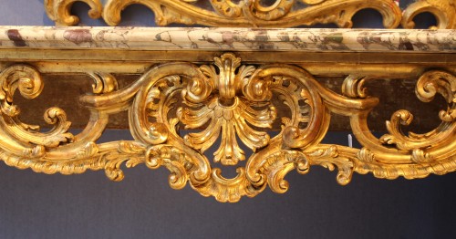 Louis XV Period  - Console - Furniture Style Louis XV