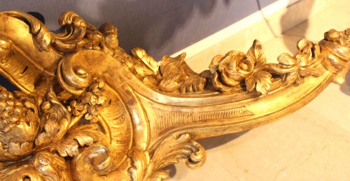 Louis XV - Console d'applique d'époque Louis XV