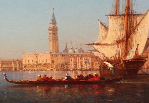 XIXe siècle - Le grand canal Venise - Felix ZIEM (1821-1911)