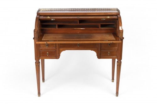 Cylinder desk from the Louis XVI period - Furniture Style Louis XVI