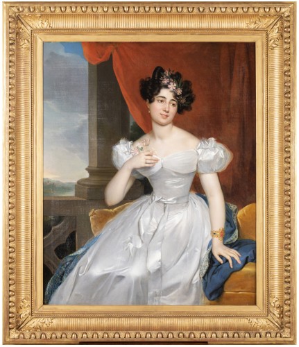 Portrait présumé de Gabrielle Adèle Alexandrine Amys du Ponceau - Berthon