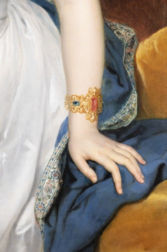 Paintings & Drawings  - Presumed portrait of Gabrielle Adèle Alexandrine Amys du Ponceau - Berthon