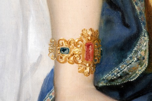 Presumed portrait of Gabrielle Adèle Alexandrine Amys du Ponceau - Berthon - Louis-Philippe