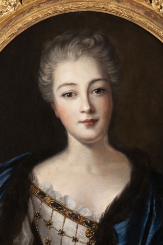 Portrait de Mme de Montalais attribué à Pierre Mignard (1612-1695) - Galerie William Diximus