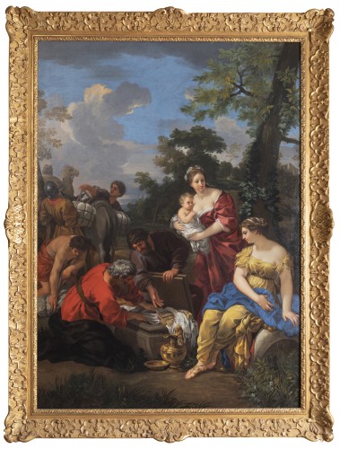 &quot;Laban seeking his idols&quot; 17th century, Follower of Pierre de Cortone.