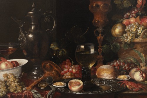 Still life of the 17th century attributed to Alexandre Coosemans 1627-1689 - Paintings & Drawings Style Louis XIV