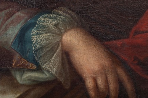17th century - Presumed portrait of Louis de France (1661-1711) around Hyacinthe Rigaud