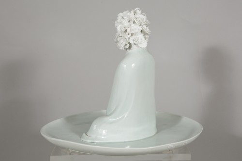 XXe siècle - Sculpture par Xiao Fan Ru "Ode de la méditation" 2012