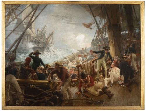 Navy- The Battle of Trafalgar - William Brassey Hole (1846 - 1917)