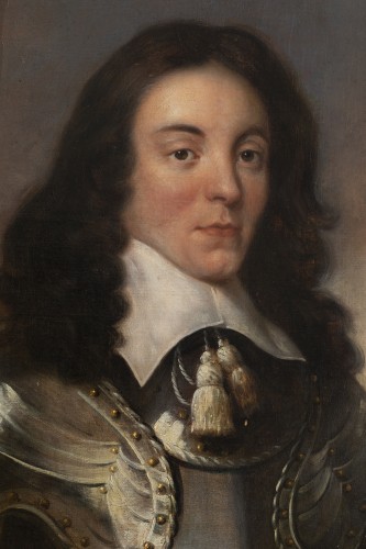Portrait of Captain J.P of Sykehouse assigned Adriaen Hanneman (1603-1671) - 