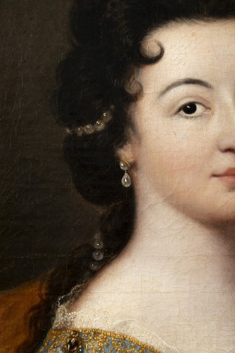 Antiquités - Portrait d'une élégante - Attribué à Alexis Simon Belle (1674-1734)