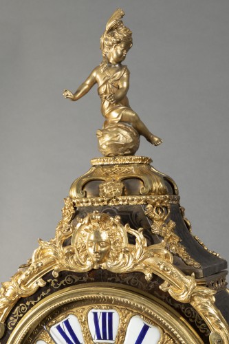 Cartel et sa console d'applique du début de l'époque Louis XV - Galerie William Diximus