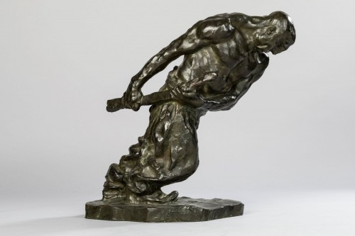 Sculpture  - Bernhard HOETGER (1874-1949) - Le Haleur