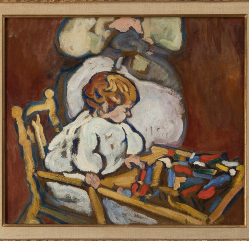 Louis Valtat (1869-1952) - "Jean" circa 1909, période Fauve - Tableaux et dessins Style 