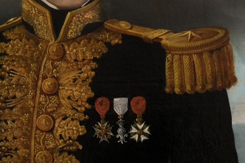 Restauration - Charles X - Portrait of a general officer - Restoration period 