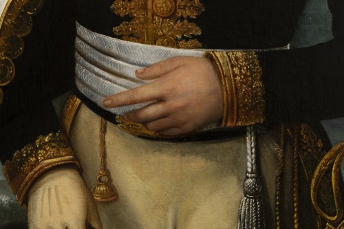 Antiquités - Portrait of a general officer - Restoration period 