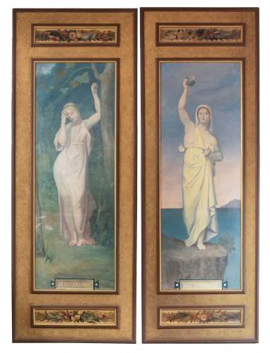 Suiveur de Pierre Puvis de Chavannes "La vigilance – Le recueillement"