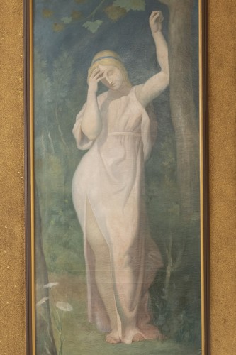 Follower of Pierre Puvis de Chavannes &quot;Vigilance - Meditation&quot; - 