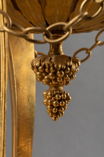 Objet de décoration Cassolettes, coupe et vase - Athénienne en bronze doré