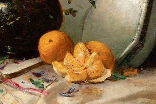 19th century - Eugène Henri CAUCHOIS (1850-1911) - Still Life