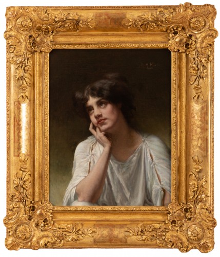 Portrait de femme - Louis Armand Huet,1902