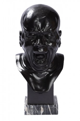 L'Homme qui bâille , Franz Xaver Messerschmidt - Édition posthume vers 1900/20