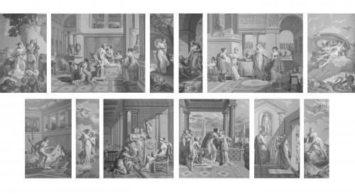 Papiers peints panoramique « L’Histoire de Psyché » édité par Desfossé & Karth