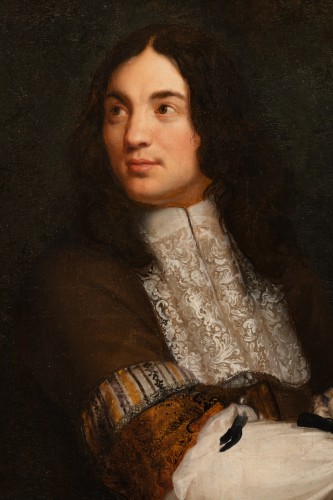 Paintings & Drawings  - Presumed portrait of Antoine Coysevox - Attributed to Charles Le Brun 