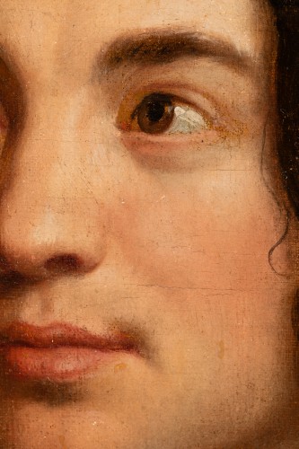 Presumed portrait of Antoine Coysevox - Attributed to Charles Le Brun  - Louis XIV