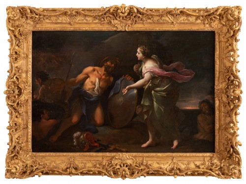 Antonio Balestra (1666- 1740) -  Thetis asks Vulcan the arms for Achilles