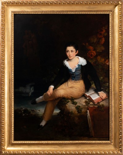 Hortense Haudebourt-Lescot (1784 -1845) - Portrait de son Fils 1832