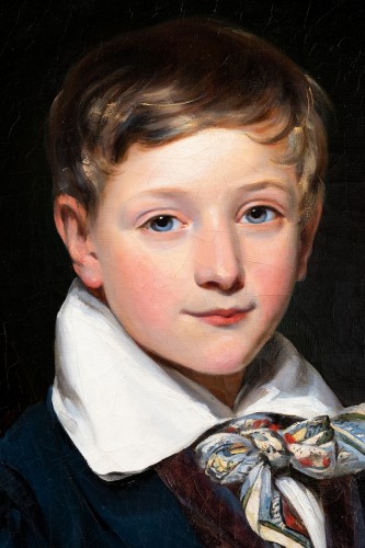 Portrait of a young boy - 1834 - Restauration - Charles X