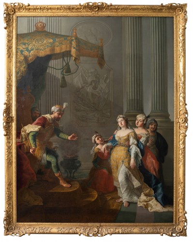 Esther before King Ahasuerus - Martin Van Meytens (1695-1770)