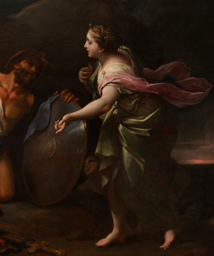Paintings & Drawings  - Antonio Balestra (1666-1740) - Thetis asks Vulcan for weapons for Achilles
