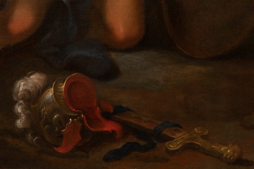 Antiquités - Antonio Balestra (1666-1740) - Thétis demande à Vulcain les armes pour Achille