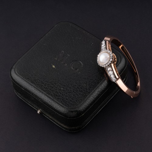 19th Century French Rigid Bracelet - Antique Jewellery Style 