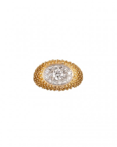 Bague en or et diamants