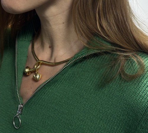 Lalaounis -  Collier en or jaune - Galerie Yidan Dema