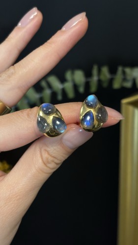 Pomellato - Labradorite and 18K Gold Earrings - 