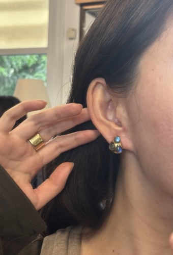 Pomellato - Labradorite and 18K Gold Earrings - 
