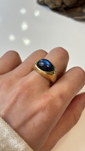 Pomellato  - Bague en or jaune et labradorite - Galerie Yidan Dema